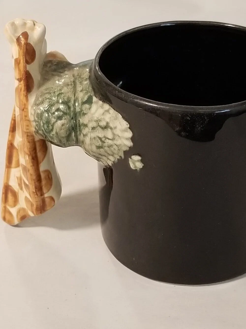 Vintage Giraffe Heads & Neck Cup Handle - Mug / Cup - 1992 - Bergschrund Seattle